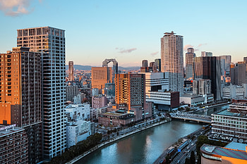 Cities, Rivers, City, Building, Skyscrapers HD wallpaper