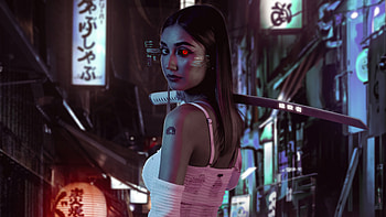 Tokyo Ghoul Scifi Girl, scifi, artist, artwork, digital-art, artstation HD wallpaper