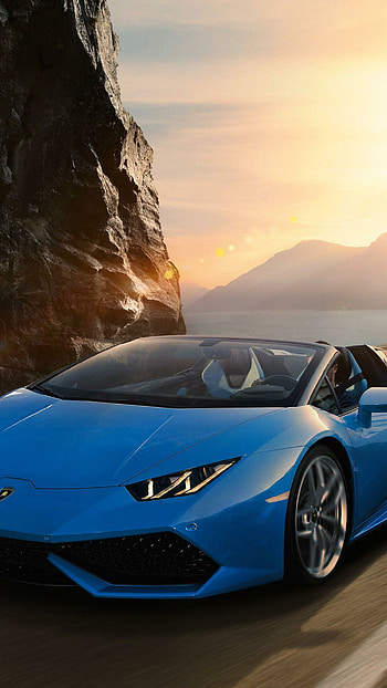 Lamborghini Auto, High-performance car, Stylish design HD phone wallpaper