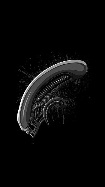 H.R. Giger, Alien inspired art, Dark and enigmatic, Hauntingly beautiful HD phone wallpaper
