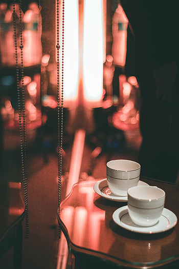 Food, Cups, Chains, Table, Side Table HD phone wallpaper