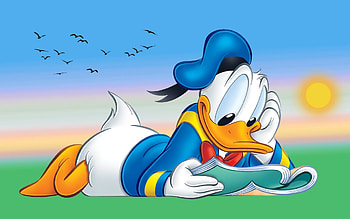Donald Duck, Cartoon duck HD wallpaper
