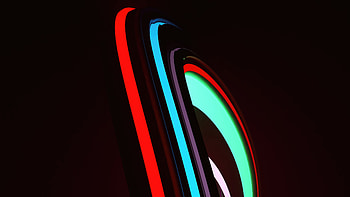 Neon Shape Lines , neon, abstract, lines, artist, artwork, digital-art HD wallpaper