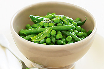 Peas and beans with mint, Fresh summer flavors, Garden-fresh goodness, Herb-infused delight HD wallpaper