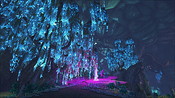Ark: Survival Evolved – Stunning Cave Crystal, video game, Ark: Survival Evolved HD wallpaper