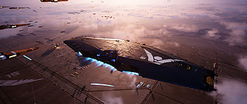 Homeworld - Quad : Dreadnought at Dusk, Video Game HD wallpaper