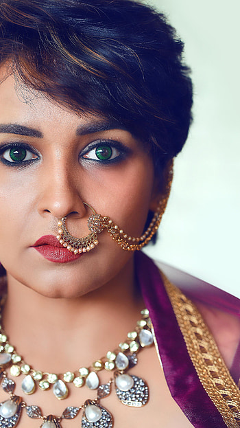 Lena, malayalam actress, model, cute, glamorous HD phone wallpaper