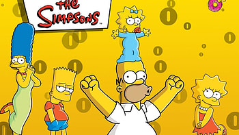 Homer Simpson, Animation, Lit , The Simpsons HD wallpaper