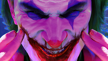 Joker Evil , joker, superheroes, artwork, artist, artstation HD wallpaper