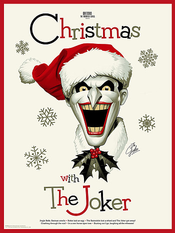 Joker Christmas, The Joker, Holiday HD phone wallpaper