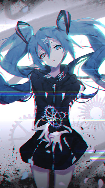 Hatsune Miku — Blue-Eyed Twintails: Vocaloid Anime , long hair, twintails, blue hair, blue eyes, Hatsune Miku, Anime, Vocaloid HD phone wallpaper