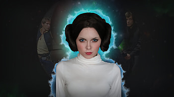 Stunning Princess Leia Organa - Star Wars Cosplay, Star Wars, Princess Leia Organa, cosplay HD wallpaper