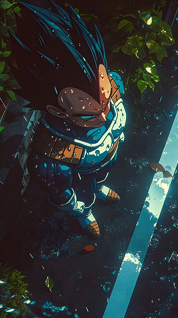 Anime, Dragon Ball Super, Vegeta (Dragon Ball), Rain Anime HD phone wallpaper