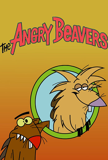 Angry beavers, TV series, Animation, Nicktoons HD phone wallpaper