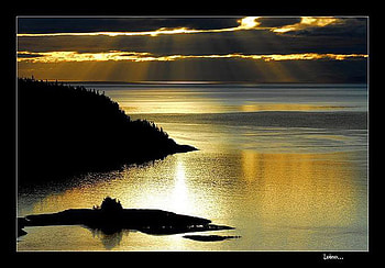golden water, golden, river, water, lake HD wallpaper