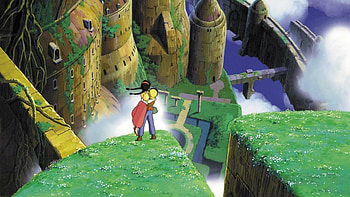 Laputa: Castle in the Sky, , Mystical floating island, Stunning visuals HD wallpaper