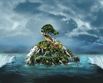 nature island , island, nature HD wallpaper