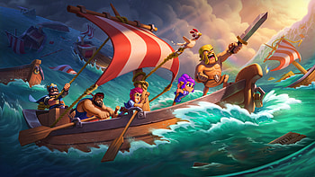 Ships Ahoy Clash Of Clans, clash-of-clans, supercell, games, 2025-games, video-games, artstation HD wallpaper