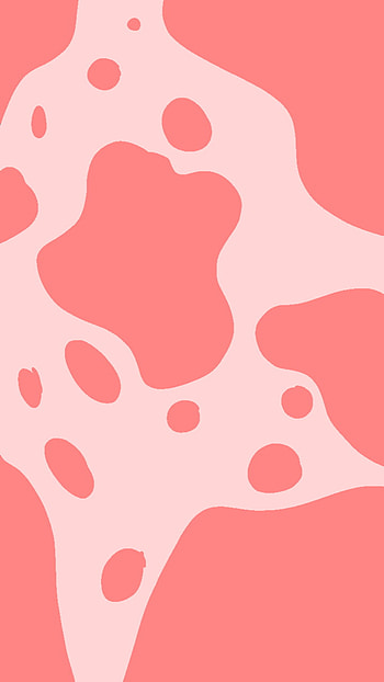 Strawberry cow WP, red, pink HD phone wallpaper