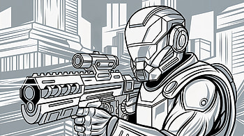 Futuristic Laser Gun - Stunning Ultra, laser gun, weapon, futuristic, technology, illustration HD wallpaper