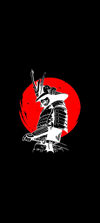 Samurai, amoled, japan HD phone wallpaper