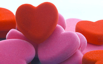 Hearts, Pink, Love, Form HD wallpaper