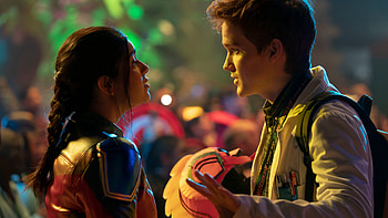 Iman Vellani Fawad Khan Aramis Knight Matt Lintz Saagar Shaikh Ms. Marvel HD wallpaper