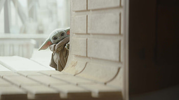 Baby Yoda Grogu The Mandalorian HD wallpaper