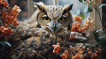 Great Horned Owl, great horned owl HD wallpaper