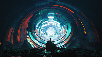 Contact Portal , artist, artwork, digital-art, artstation HD wallpaper