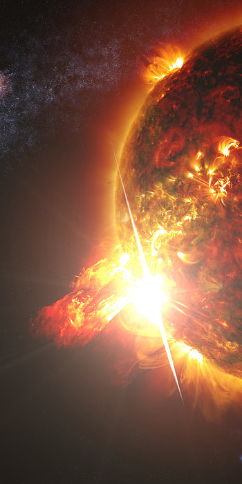 Sci Fi, sun HD phone wallpaper