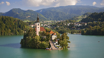 Lake Bled, Europe HD wallpaper
