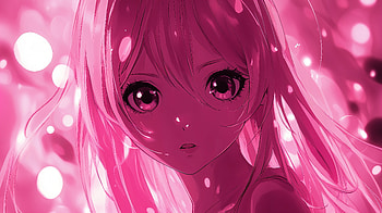 Stunning Pink Anime Girl - Ultra, Anime, anime girl, pink anime HD wallpaper