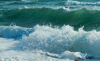 sea waves sea full screen background fullscreen HD wallpaper