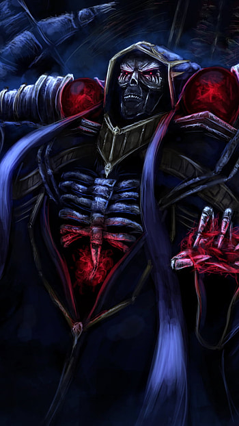 Ainz Ooal Gown, Ainz Ooal Gown, Anime, Overlord HD phone wallpaper