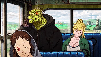 Dorohedoro Season 2 - Caiman / nikaidou Train Aesthetic, Anime HD wallpaper
