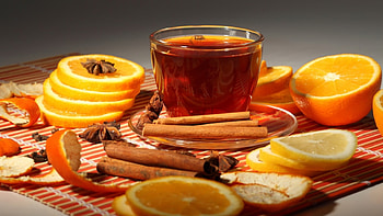 Warm drink, winter, art, graphy, tea, , drink, wine HD wallpaper