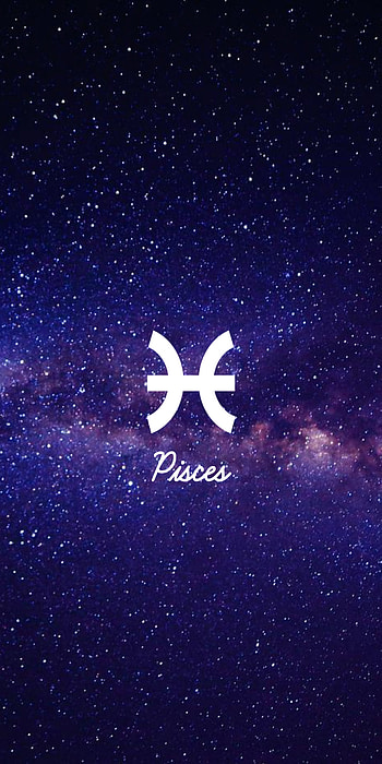 Pisces, sky, zodiac, night, stars HD phone wallpaper