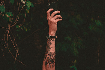 Clock, Hand, Miscellanea, Miscellaneous, Tattoo, Tele, Tattoos HD wallpaper