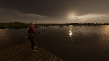 Finnish Cottage Simulator : Tranquil Fishing at Dusk, video game, Finnish Cottage Simulator HD wallpaper