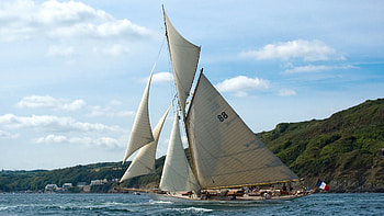 Moonbeam of Fife, Sailing HD wallpaper