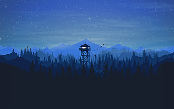 Firewatch, firewatch, games, artist, digital-art, ps-games, pc-games HD wallpaper