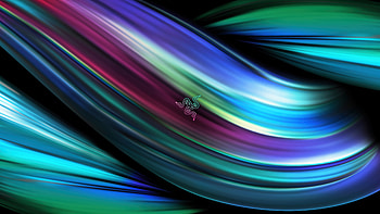 Razer-Inspired Abstract Tech Swirl, technology, Razer, Abstract HD wallpaper