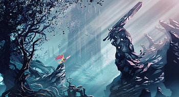 Child Of Light, artist, artwork, digital-art, deviantart HD wallpaper