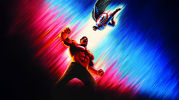 The Rise Of The Captain America X Hulk, captain-america-brave-new-world, superheroes, artwork, art, digital-art, captain-america, anthony-mackie, red-hulk HD wallpaper