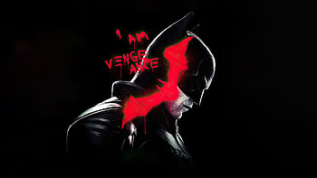 Batman I Am Vengance, batman, the-batman, superheroes, artwork, digital-art, dark HD wallpaper