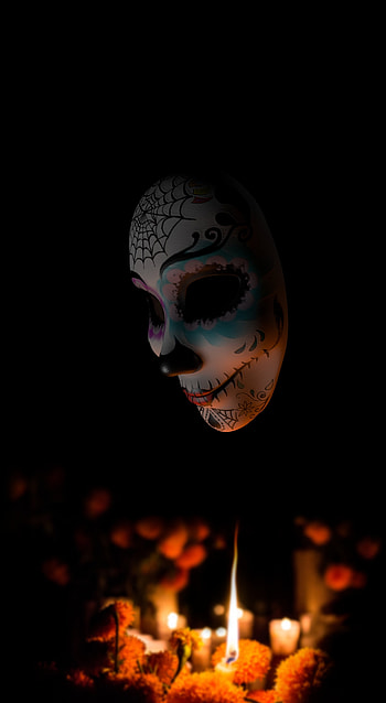Woman Mask, dark, art HD phone wallpaper