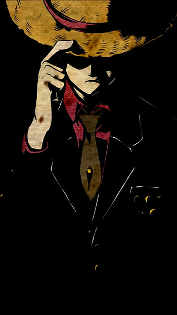 Straw Hat Shadows — Monkey D. Luffy • One Piece , Monkey D. Luffy, Anime, One Piece HD phone wallpaper