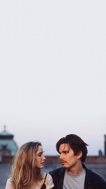 Before Sunset, Romantic movie scenes, Aesthetic movies, Before Sunrise movie HD phone wallpaper