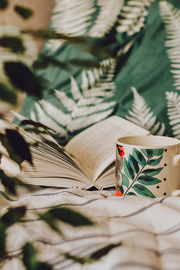 Miscellanea, Miscellaneous, Pattern, Cup, Book HD phone wallpaper